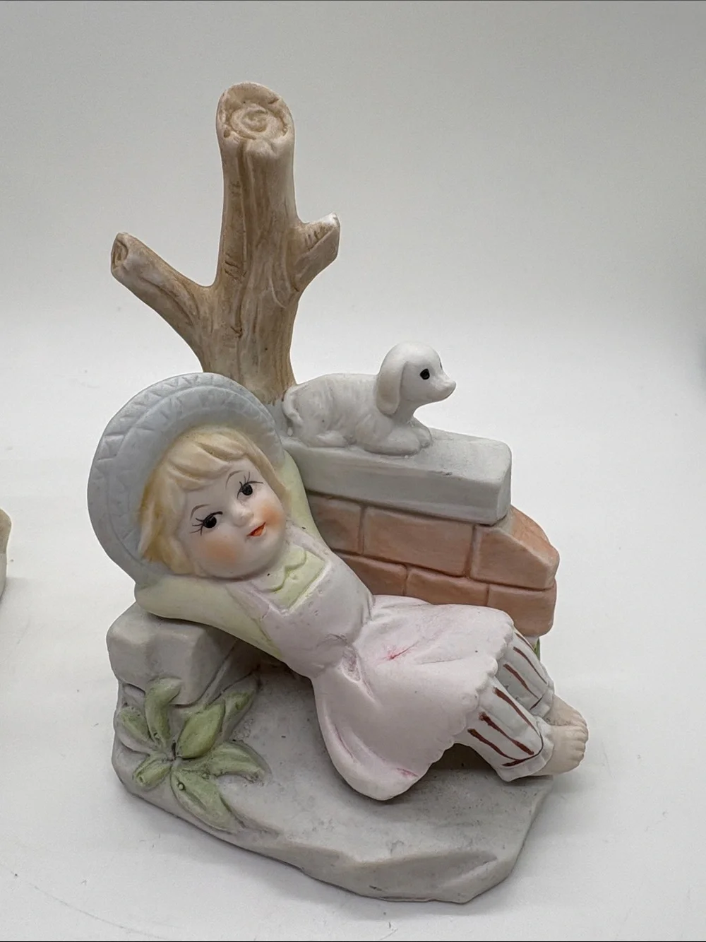 Vintage Ceramic Farmhouse Kids Figures